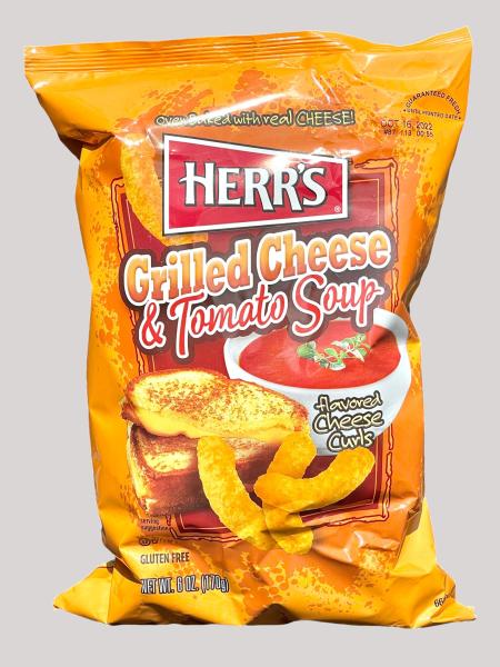 Herr's Grilled Cheese & Tomato Soup Cheese Curls